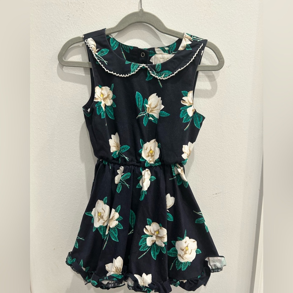 Little Minis Girls Dress with attached bloomers